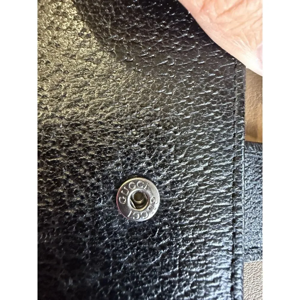 Authentic Gucci Black Leather Wallet – COA Included - Picture 6 of 9